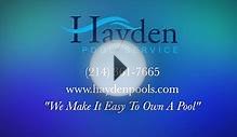 Dallas Pool Service, Maintenance & Repair - Hayden Pool