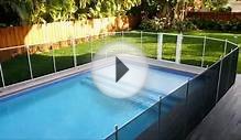 Pool fence self closing gate video web
