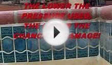 Pool Tile Cleaning WITHOUT Damaging Pool Tile! You have to
